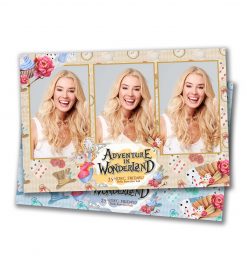 All Wrapped Up Portrait Postcard Photobooth Template