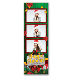 Holiday Cheer 3 Strip Template